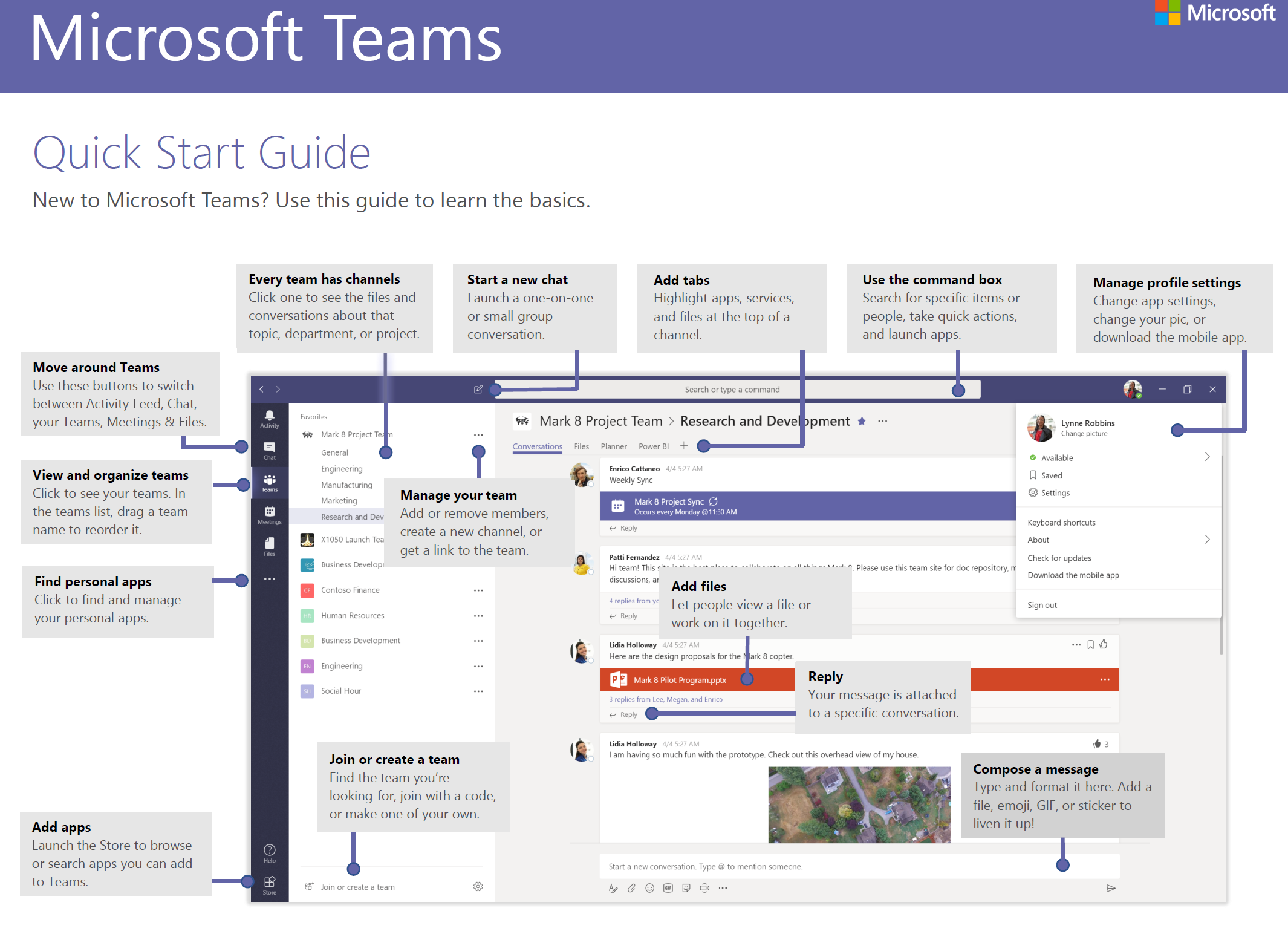 Microsoft Quick Start Guide
