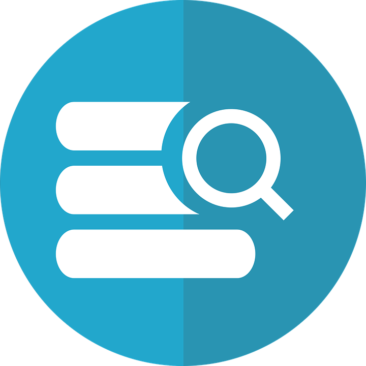 Database Search, Database Search Icon, Data Search