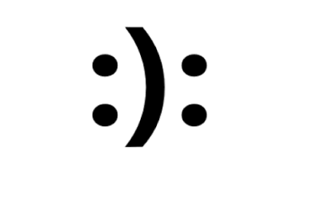 Happy and sad face emoji
