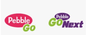 logos for Pebble Go and Pebble go next