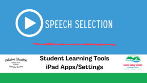 ios speech selection video cover image
