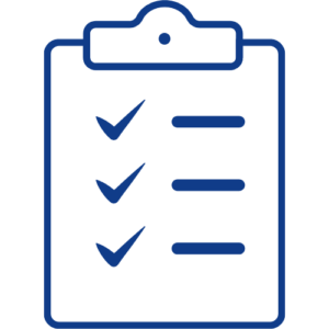 icon for list clipboard with checkmarks