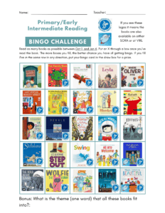 Aspen Primary/ Intermediate Reading Challenge