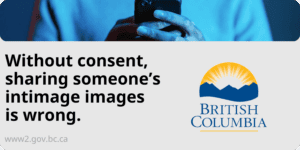 intimate image cover image text with person looking on phone