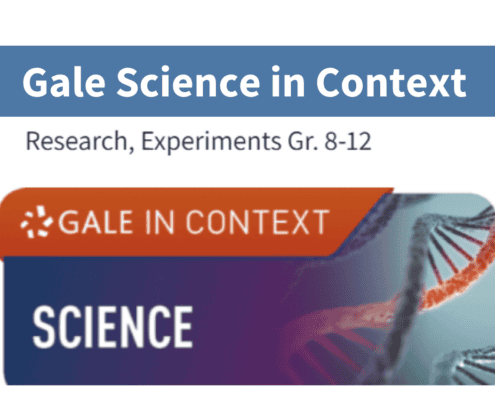 icon image with text explaining the app for Gale Science