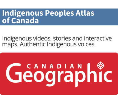 icon image with text explaining the app for Indigenous Atlas