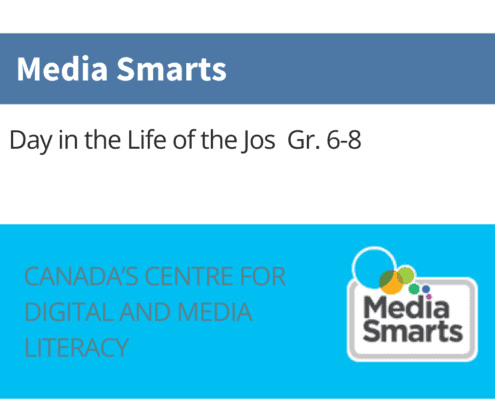 icon image with text explaining the app for Media smarts meet the jos