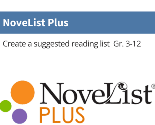 icon image with text explaining the app for novel list plus