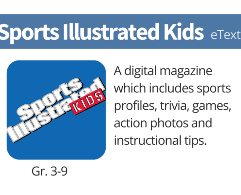 icon image with text explaining the app for sports illustrated kids