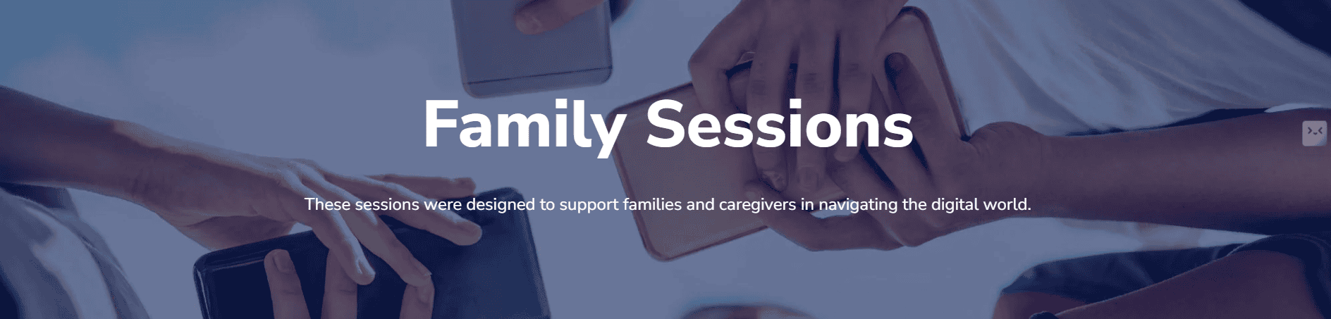 erase family session header-graphics of accessing digital online