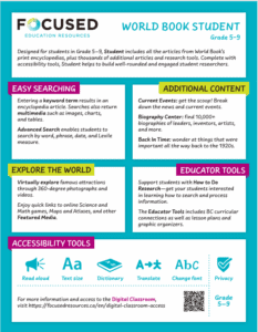 World Book Student One Pager