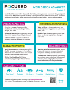 World Book Advanced One Pager