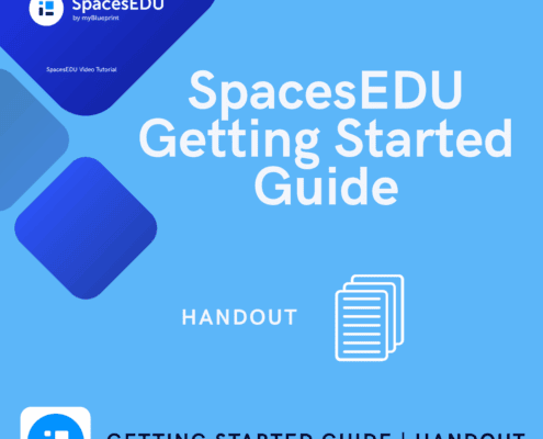 mage headers for SpacesEDU handout for a getting started guide