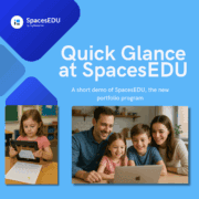 Image headers for SpacesEDU quick glance handout