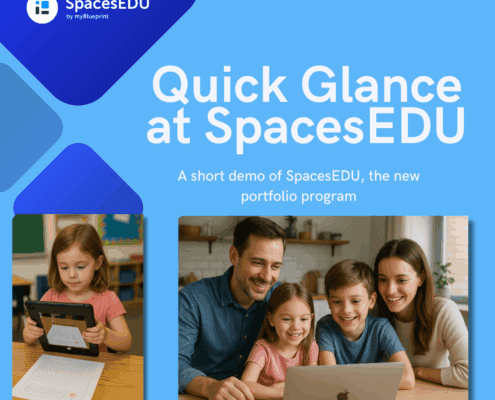 Image headers for SpacesEDU quick glance handout