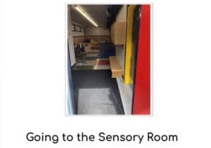 Link to Going to the sensory room full book