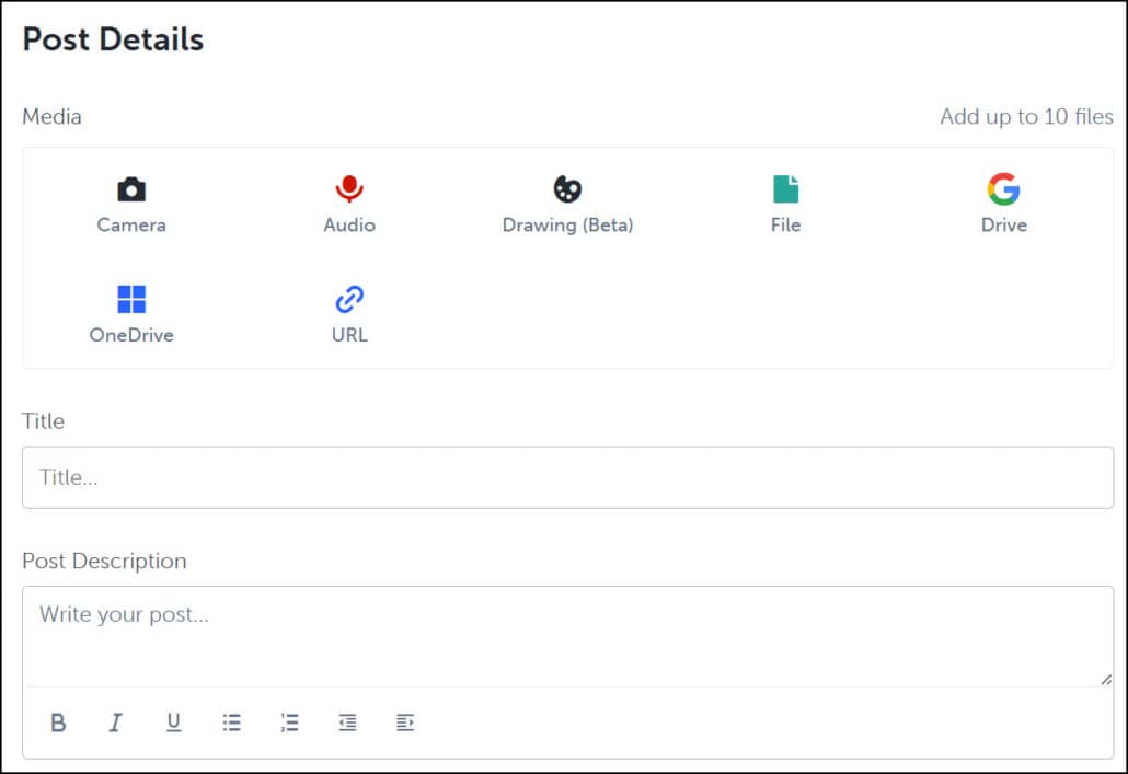 Components of a Post