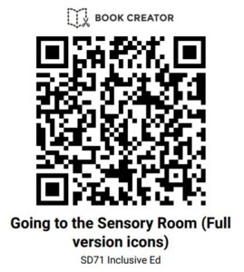 QR code for Sensory Room Book Creator book