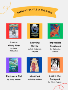Battle of the Books Flyer
