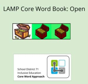 LAMP Core Word Book OPEN
