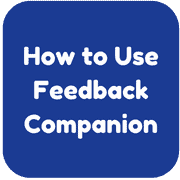 How to use feedback companion