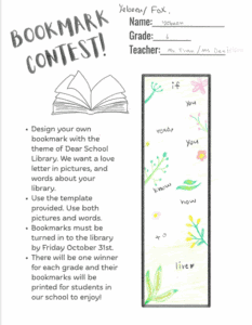 Aspen Bookmark Contest Winners