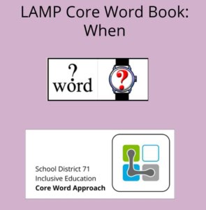LAMP Cor Word Book When Link to Online Book Creator Book
