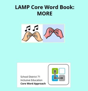 Simple LAMP Core Word Book More Link to Interactive Book