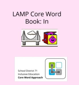 LAMP Core Word Book In - Simple Book