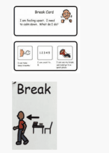 Break card sample image