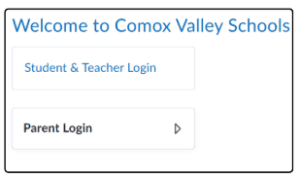 birghtspace login screen