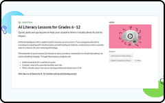 Common Sense AI Lessons Button