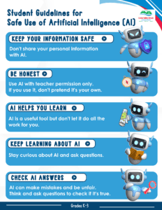 k-3 Ai guidelines Screenshot