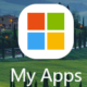 myapps icon - microsoft four coloured square