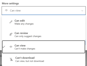 access options