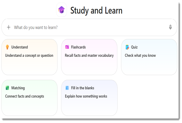 Study and Learn - Flashcards, Understand, Quiz, Matching and Fill in the blanks.