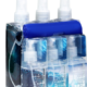 6 spray bottles of cleaner with clothes 